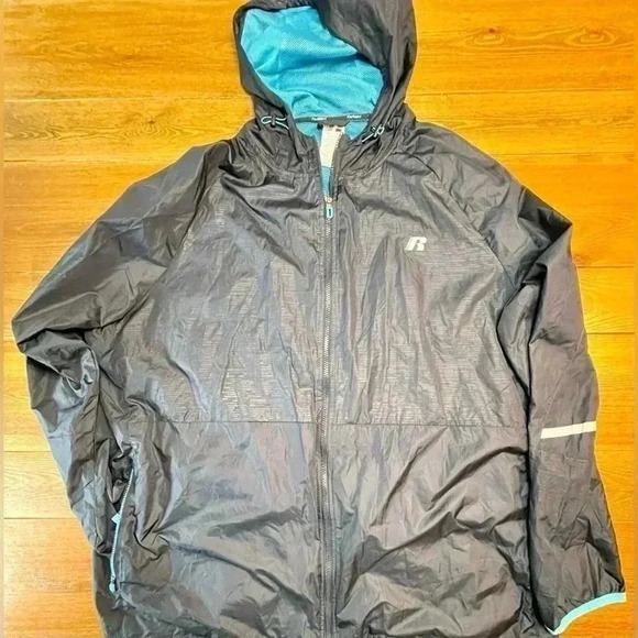 Russel Brand | Running Jacket / Windbreaker | Navy | 3X - Picture 1 of 4